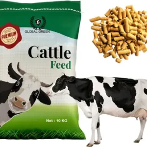 GLOBAL GREEN Cattle Food Protein Supplement for Cow, Buffalo & Horse 10kg