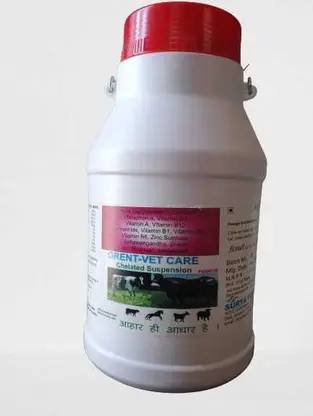 ORENT VET CARE Cheleted Liquid Calcuim Animal Feed Supplement 5 LTR Pet Health