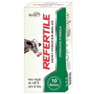 REFIT ANIMAL CARE Veterinary Heat Inducer Bolus for Cows, Buffaloes, and Cattle