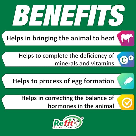 REFIT ANIMAL CARE Veterinary Heat Inducer Bolus for Cows, Buffaloes, and Cattle - Image 4