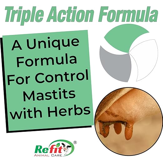REFIT ANIMAL CARE RMS Liquid – Veterinary Anti-Mastitis Liquid for Cows, Buffaloes, Calves, Sheep, Goats & Livestock Animals - Image 3